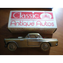 Classic Antique Auto Savings Bank 1955 Ford Thunderbird Banthrico Inc In Box