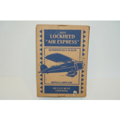 Ertl "Lockheed Air Express" 1929 Daytona Beach Diecast Coin Bank Airplane