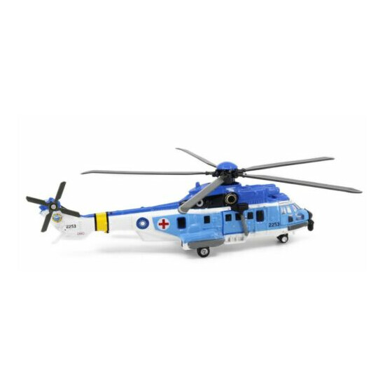 Tiny City 23 Taiwan Super Puma Helicopter Rescue Emergency 1:144 {3}