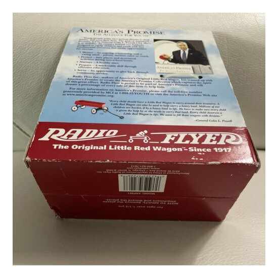 Radio Flyer ~ Colin Powell Bear ~ America's Promise Collection ~ Model #AP901  {7}