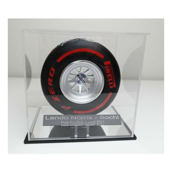 1/5th Lando Norris Sochi 2021 First Pirelli Pole Position Award Display {2}