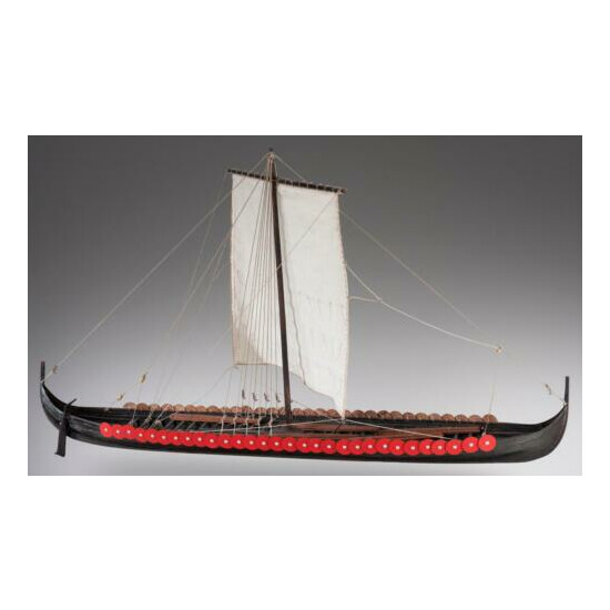 Viking Longship Ship IN Wood 1:3 5 Wooden Ship Dusek {2}
