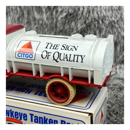 Citgo Oil Die Cast Truck Bank 1931 Hawkeye ERTL Vintage 1991 NOS {2}