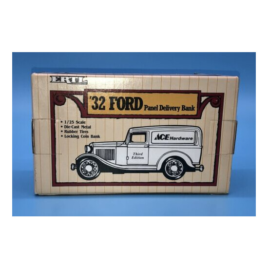 ERTL 1932 Ford Panel Delivery - Ace Hardware Bank (1991/1:25) {2}