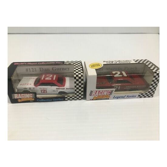 Wood Brothers #21 Marvin Panch & #121 Dan Gurney 1/64 {1}