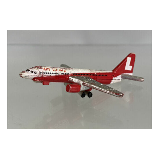 Vintage Micro Machines Air Loomb Red Passenger Air Plane Landing Gear LGTI 1993 {2}