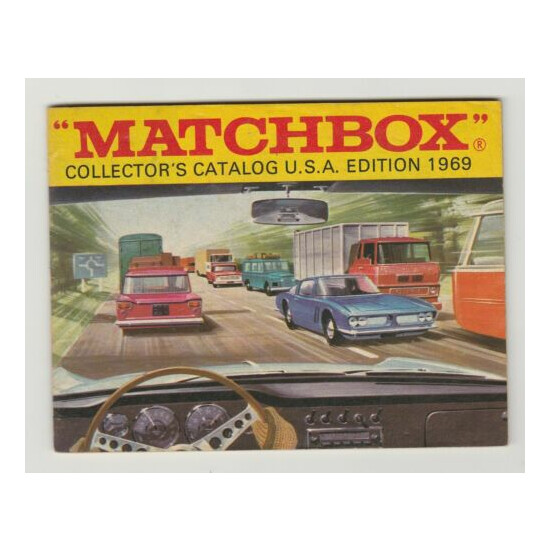 1969 MATCHBOX Collector's Catalogue Catalog VG+ 4.5 48pgs USA Edition {1}