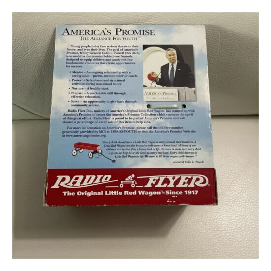 Radio Flyer ~ Colin Powell Bear ~ America's Promise Collection ~ Model #AP901  {6}
