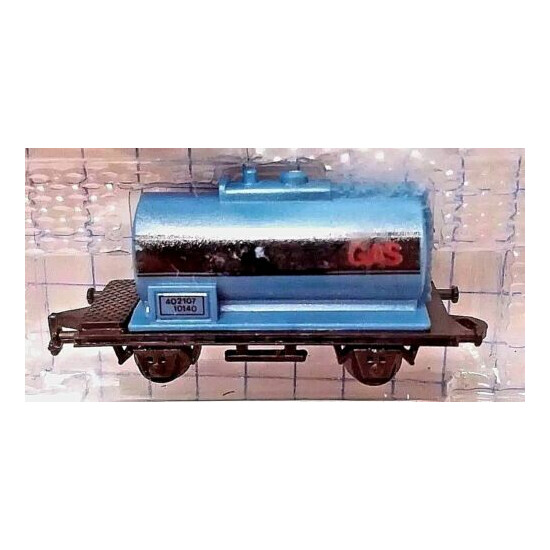 VINTAGE Die-Cast Locomotive Micro Power - Diecast Soma BLUE Train Set 1989 - NEW {6}