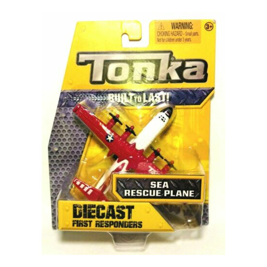 Tonka Diecast First Responders Sea Rescue Plane Hasbro 2016 {1}
