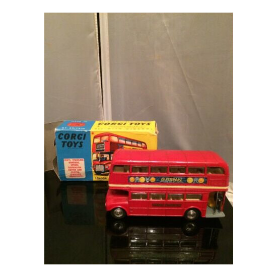 Vintage Gorci Toys 468 London Transport Routemaster Bus Near Mint {1}