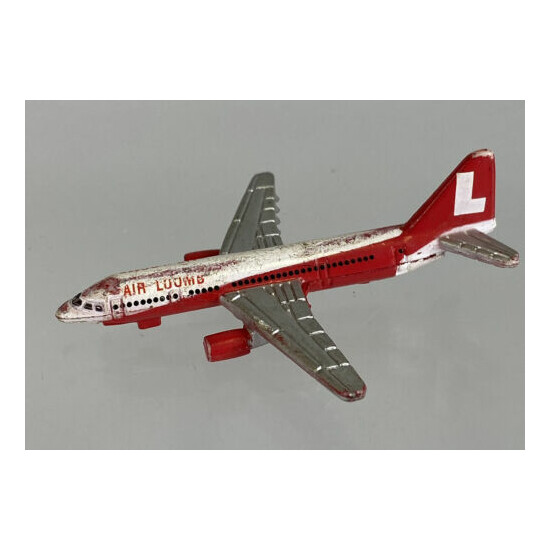 Vintage Micro Machines Air Loomb Red Passenger Air Plane Landing Gear LGTI 1993 {1}