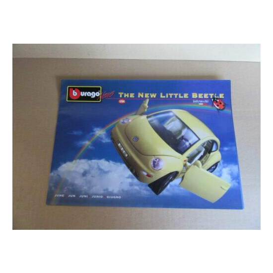 13762.3oz Burago Folding Of 6 Pages The New Little Beetle {1}