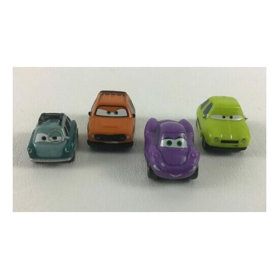 Disney Pixar Cars 2 Micro Drifters 4pc Lot Pacer Gremlin Holly Professor Z Mini {1}