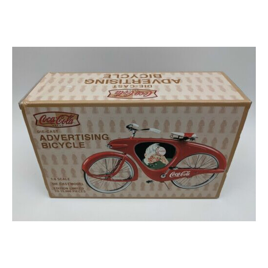 Xonex Coca Cola Advertising Bicycle 1:6 Scale Diecast Limited Edition ~ DAMAGED {8}