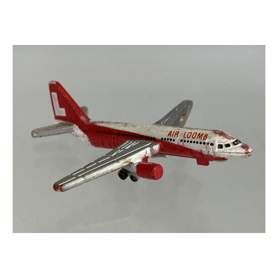 Vintage Micro Machines Air Loomb Red Passenger Air Plane Landing Gear LGTI 1993 {3}