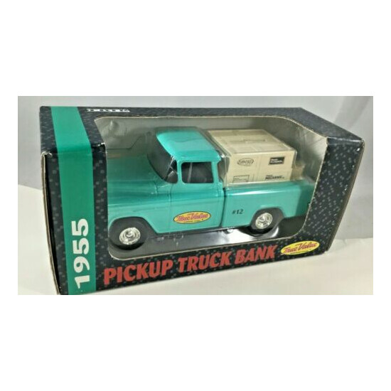 True Value 1955 Chevy Pickup Truck #12 Locking Coin Bank Vintage 1993 New  {1}