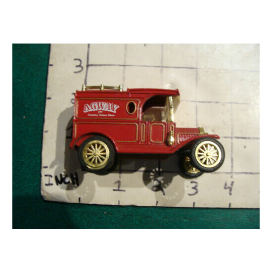 Agway truck, from Ertl of 1918 Ford Model T delivery van, GREAT SHAPE. dime bank {1}