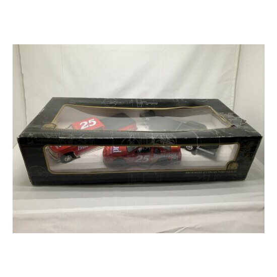 Brookfield Collectors Guild Budweiser Trackside Collection Limited Edition +COA  {1}