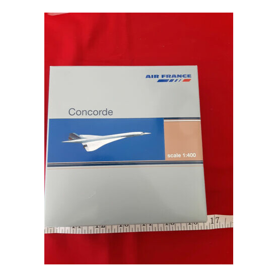 Socatec Gemini Jets Air France F-BTSD Concorde 1/400 scale model NEW OLD STOCK {1}