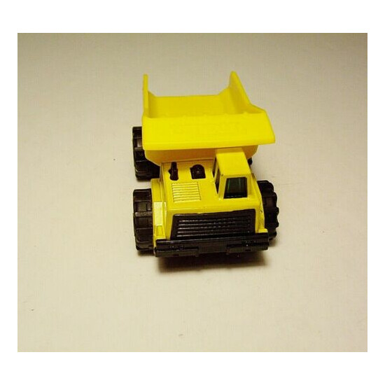 Tonka Dump Truck Yellow Diecast Plastic McDonalds 1992 Loose {3}