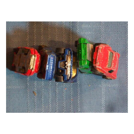 TOY CARS LOT 10 BLUE Z28, 6; YELLOW: VETTE KIDCO, 500 MILES 9; SILVER TURBO 308  {12}
