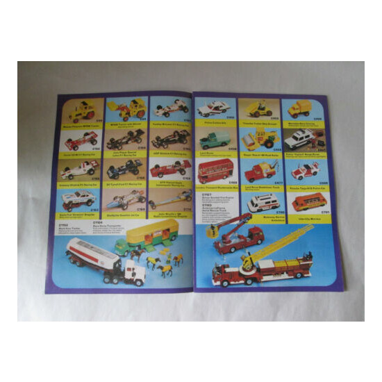 1975 Corgi Mettoy Playcraft 8 Page Catalog Advertisement Brochure / Gt Britain {5}