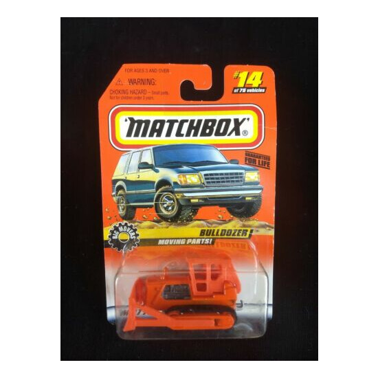 1998 Matchbox Bulldozer Series 2 #14 SEALED {1}