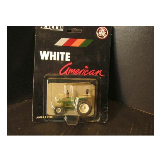 Ertl White American Model 80 Tractor with Power Front Assist & ROPS 1/64 ca 1990 {1}