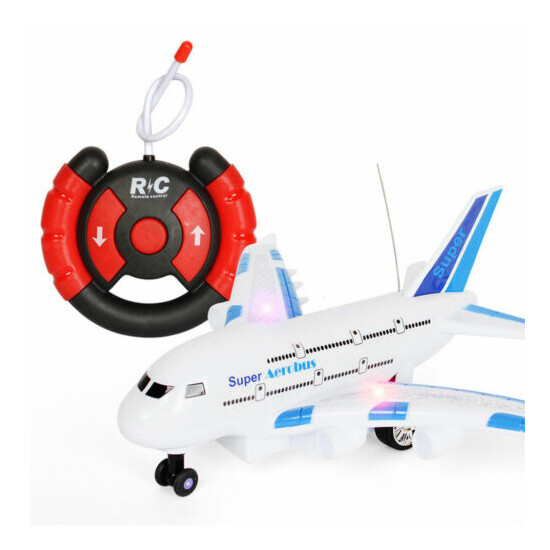 Electric RC Vehicles Toy Remote Control Airplane Model Kids Boys Toy Blue {1}