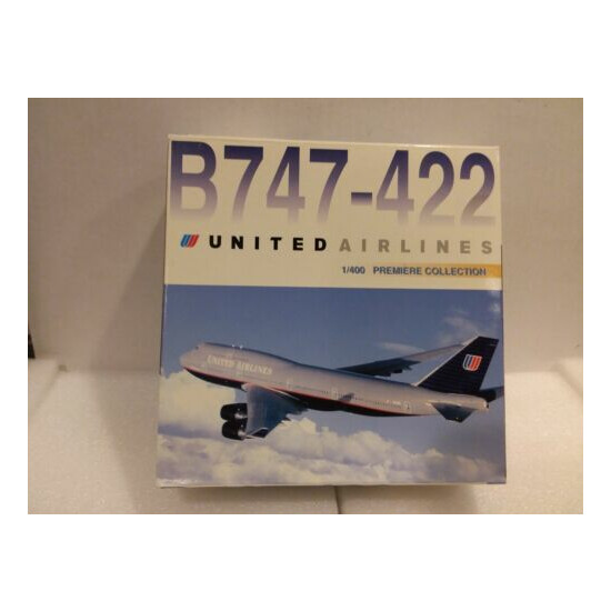 United Airlines Boeing 747-400 Blue/Grey Livery by Dragon Wings  {1}