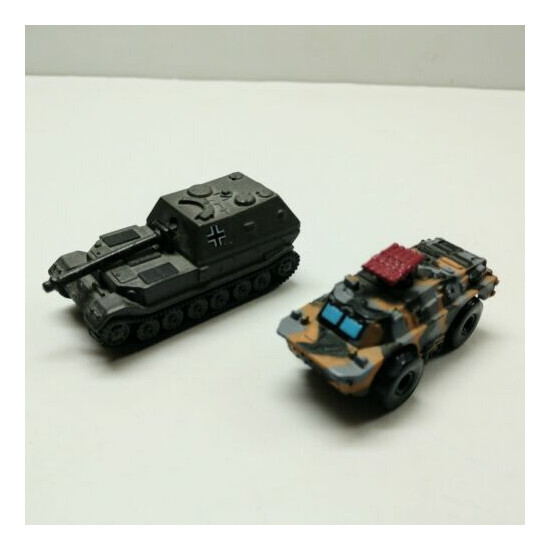 Vintage MICRO MACHINES Military Vehicles Tank Lot Of 2 Loose 1/87 {1}