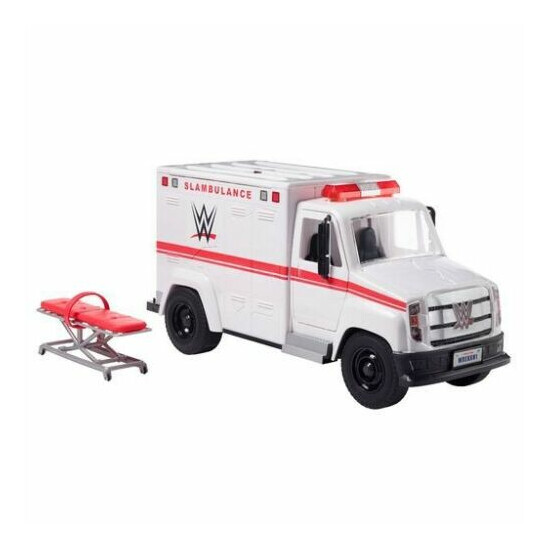 WWE Wrekkin' Slambulance Vehicle Brand New Kid Toy Gift {1}