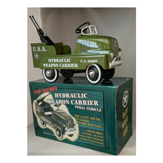 Hydraulic Weapon Carrier Diecast Metal Mini LE #1423 NEW Scale 1:3 Xonex Car {1}