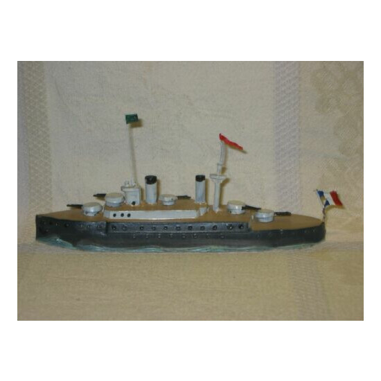  METAL CBG MIGNOT HEYDE 1920 FRENCH BOAT SHIP BATTLESHIP 6,10 INCHES {1}
