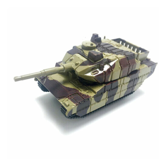 Green Tank Cannon Military Model Miniature 3D Kids Educational Toy GifA P5 {4}