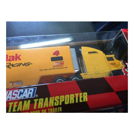 1:64 Racing Champions Team Transporter #4 Kodak Film Racing Bobby Hamilton {2}