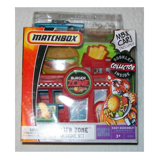 Matchbox Burger Zone Adventure Playset with exclusive 57 Chevy NIB 2006 {1}