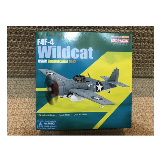 Dragon Wings-Warbirds 1:72 F4F-4 Wildcat, USMC VMF224 Guadalcanal 1942 No. 50234 {1}