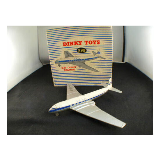 Dinky toys gb no. 999 aircraft dh comet airliner boac en boite  {1}
