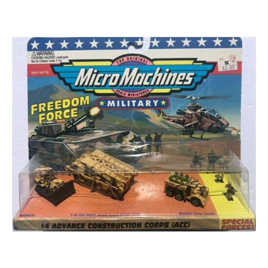 Micro Machines Military #4 ADVANCE CONSTRUCTION CORPS (Year 1994/1995) UNOPENED {1}
