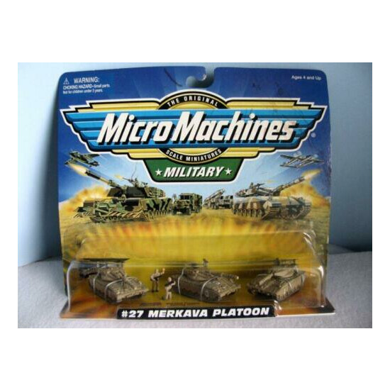 GALOOB Military MICRO MACHINES 1998 #27 Merkava Platoon FACTORY SEALED- {1}