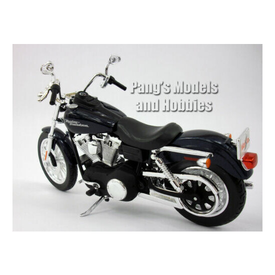 Harley - Davidson Dyna Street BOB 1/12 Scale Die-cast Metal Model by Maisto {5}