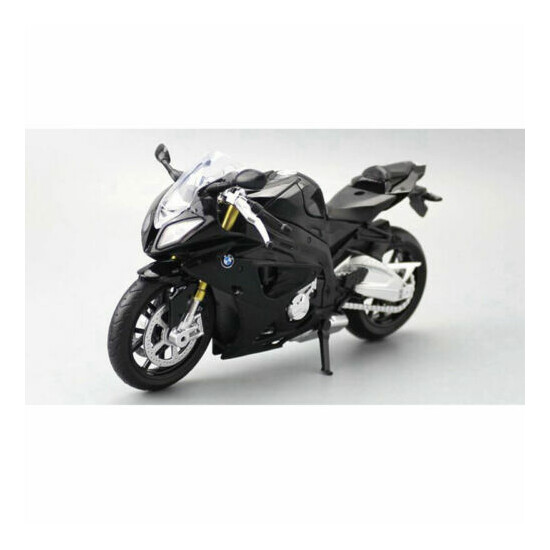 1:12 Scale BMW S1000RR Motorcycle Model Diecast Sport Bike Model Toy Black Gift {1}