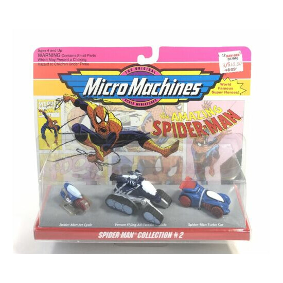 Vintage Micro Machines The Amazing Spider-Man Collection #2 Galoob 1993 {1}