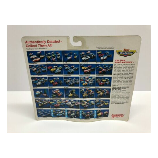 1990 Micro Machines 6400 Combat Adventure ADVENTURES Collection 3 {6}