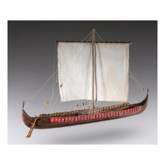 Dusek D014 - Viking Longship - Wooden Modelship Kit,Scale 1:72 {1}