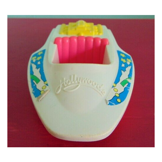 Tonka Hollywoods Plastic Pink and White Toy Boat  {1}