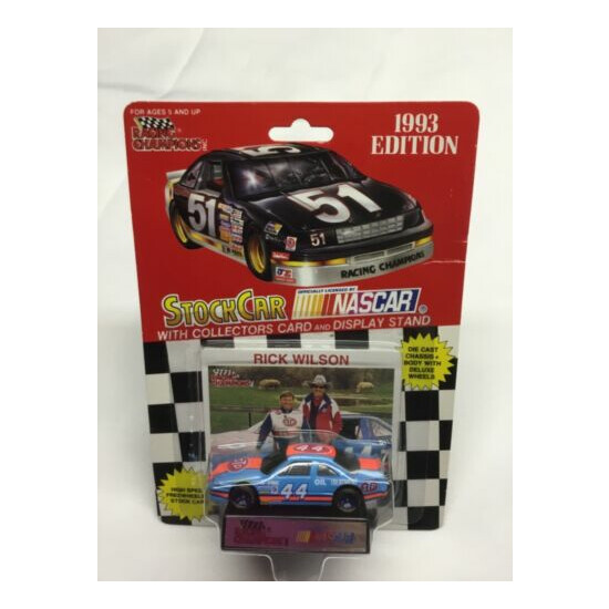 1993 Rick Wilson STP # 44 by Racing Champions 1/64 car wi/card & Stand {1}