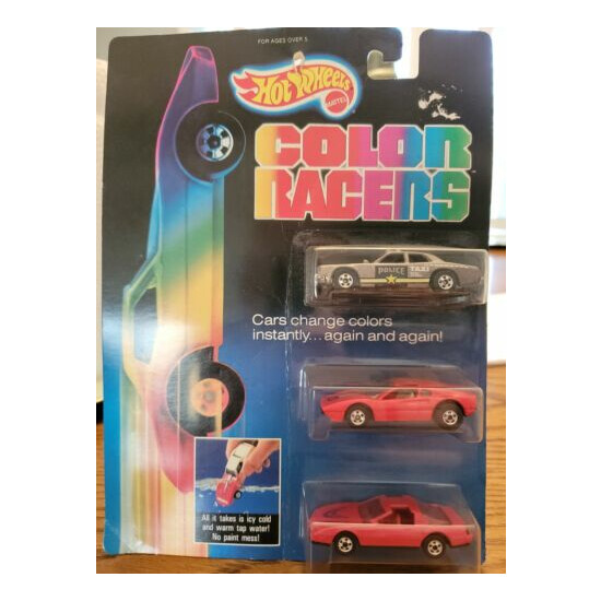 Hot Wheels Color Racers #5607. 1987 made in Malaysia. Sealed original packaging. {1}